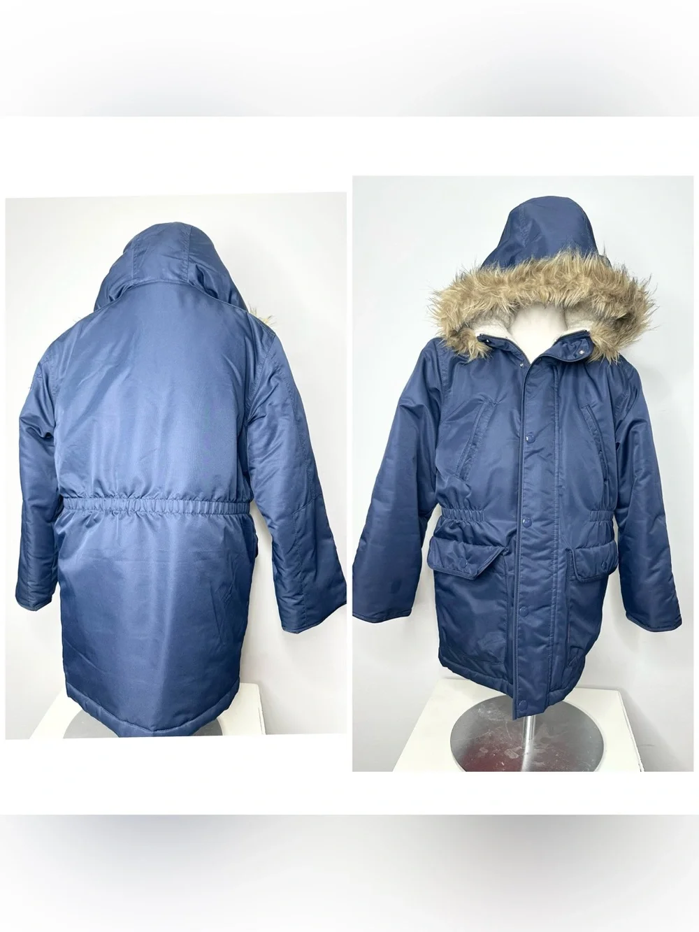 Children’s Place Boys Navy Jacket 10/12 - L